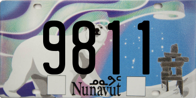 NU license plate 9811