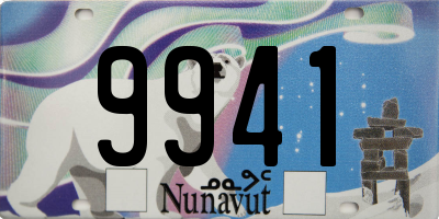 NU license plate 9941