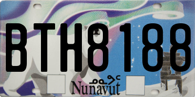 NU license plate BTH8188