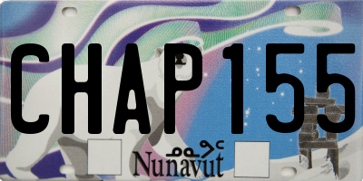 NU license plate CHAP155