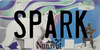 NU license plate SPARK