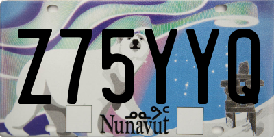 NU license plate Z75YYQ