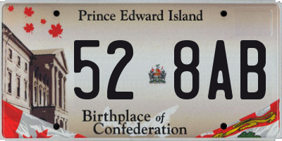 PE license plate 528AB