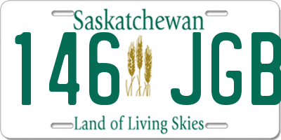 SK license plate 146JGB