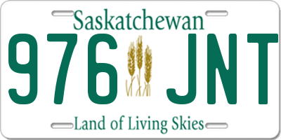 SK license plate 976JNT