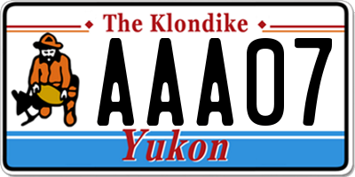 YT license plate AAA07