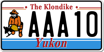 YT license plate AAA10