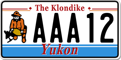 YT license plate AAA12