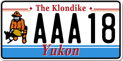YT license plate AAA18