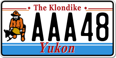 YT license plate AAA48