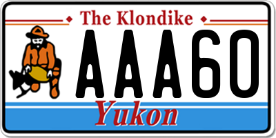YT license plate AAA60