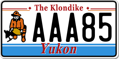 YT license plate AAA85