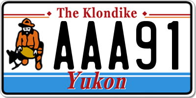 YT license plate AAA91