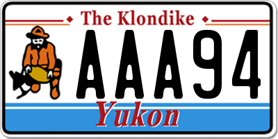 YT license plate AAA94