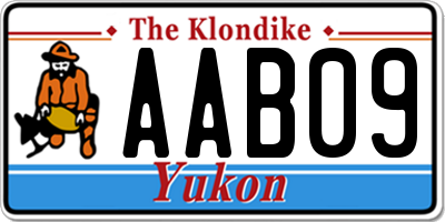 YT license plate AAB09