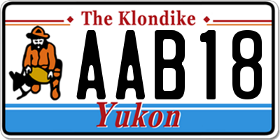 YT license plate AAB18