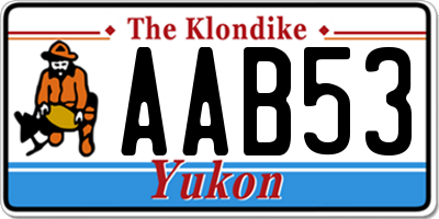 YT license plate AAB53