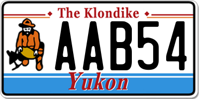 YT license plate AAB54