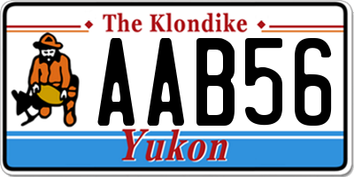 YT license plate AAB56