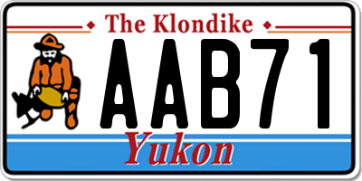 YT license plate AAB71