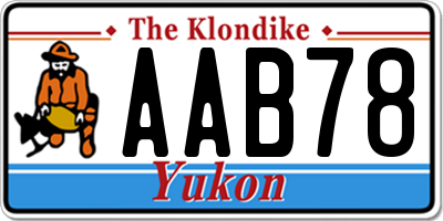 YT license plate AAB78