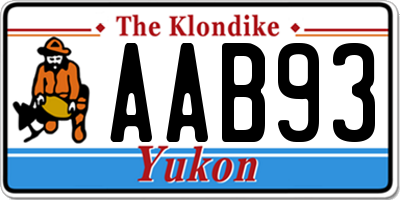 YT license plate AAB93