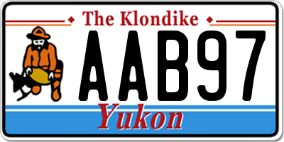 YT license plate AAB97