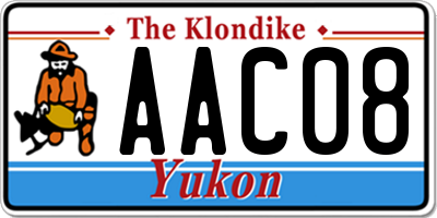YT license plate AAC08