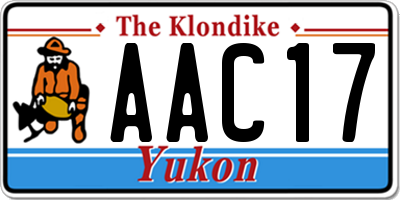 YT license plate AAC17
