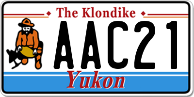 YT license plate AAC21