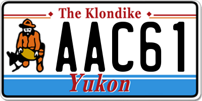 YT license plate AAC61