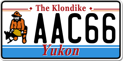 YT license plate AAC66