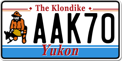 YT license plate AAK70