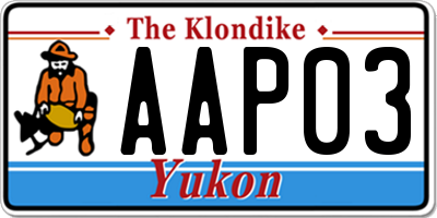 YT license plate AAP03