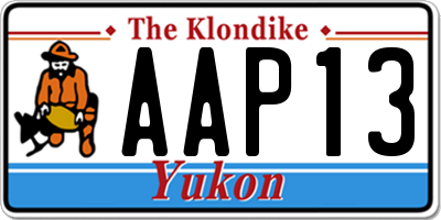 YT license plate AAP13