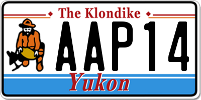 YT license plate AAP14