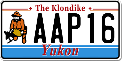 YT license plate AAP16