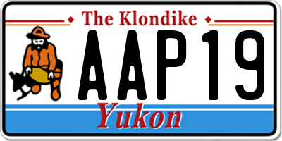 YT license plate AAP19