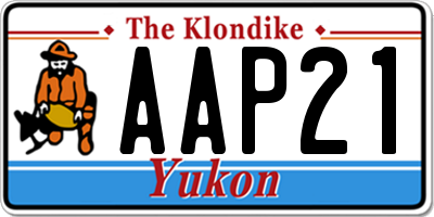 YT license plate AAP21