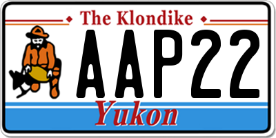 YT license plate AAP22