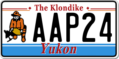 YT license plate AAP24