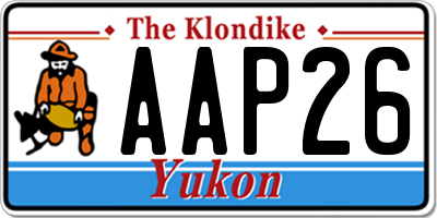 YT license plate AAP26