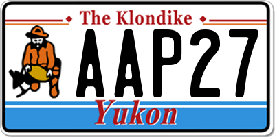 YT license plate AAP27