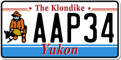 YT license plate AAP34