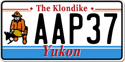 YT license plate AAP37