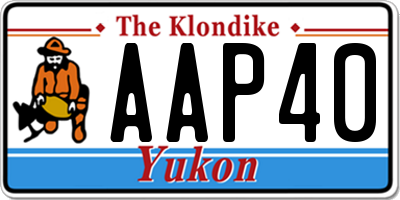 YT license plate AAP40