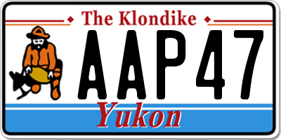 YT license plate AAP47