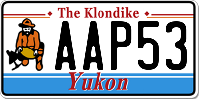 YT license plate AAP53