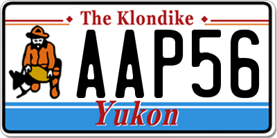 YT license plate AAP56