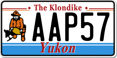 YT license plate AAP57